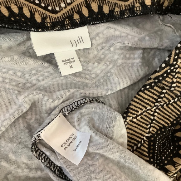 J.Jill Boho Maxi skirt w stretch fits like L - Picture 3 of 5